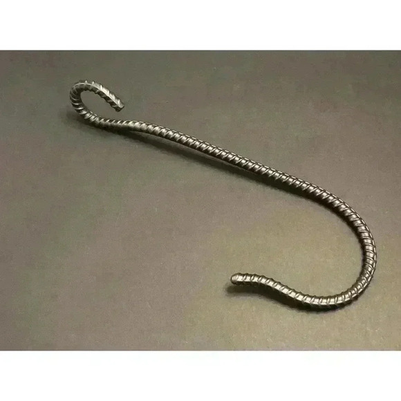 Scandanavian Style Barn Hook Tool Rustic Cabin Decor Man Cave Rebar READ - Picture 1 of 12